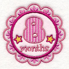 Medallion - 8 Months (Applique)