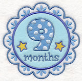 Medallion - 9 Months (Applique)