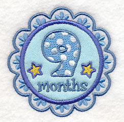 Medallion - 9 Months (Applique)