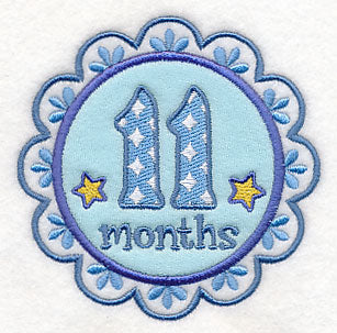 Medallion - 11 Months (Applique)