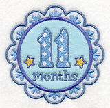 Medallion - 11 Months (Applique)