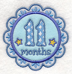 Medallion - 11 Months (Applique)