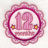 Medallion - 12 Months (Applique)