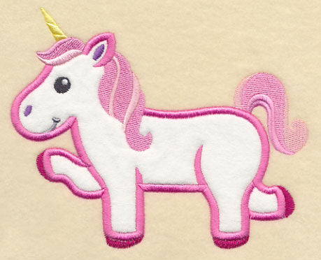 Spunky Unicorn (Applique)
