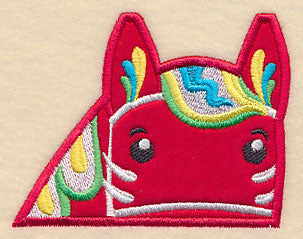 Peeking Dala Horse (Applique)