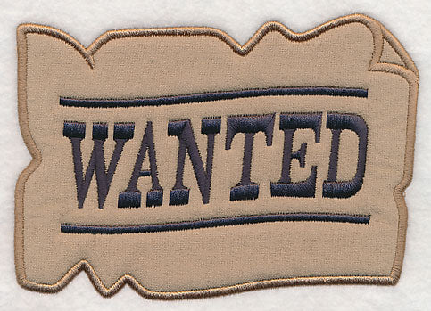 Wanted Poster (Applique)