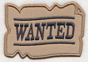 Wanted Poster (Applique)