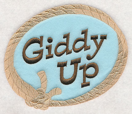 Giddy-Up Lasso (Applique)