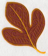 Autumn Sassafras Leaf (Heirloom Applique)