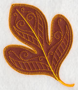 Autumn Sassafras Leaf (Heirloom Applique)