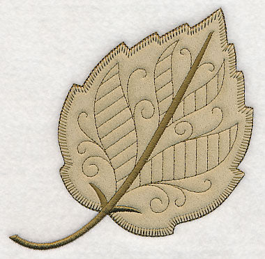 Autumn Birch Leaf (Heirloom Applique)