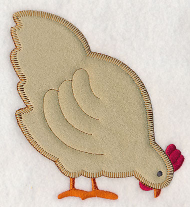 Pecking Chicken (Heirloom Applique)