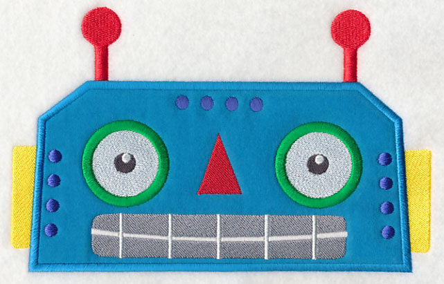 Peeking Robot (Applique)