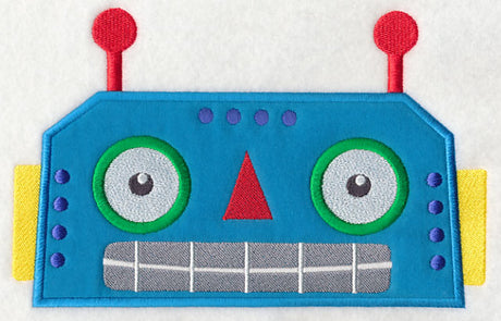 Peeking Robot (Applique)