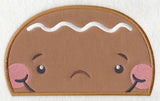 Peeking Gingerbread Boy (Applique)