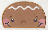 Peeking Gingerbread Boy (Applique)