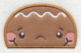Peeking Gingerbread Boy (Applique)