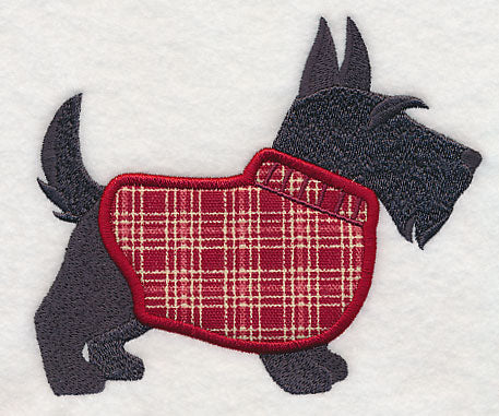 Scottie in Sweater (Applique)