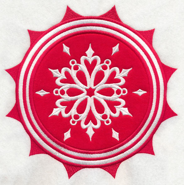 Christmas Snowflake Stamp (Applique)