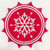 Christmas Snowflake Stamp (Applique)