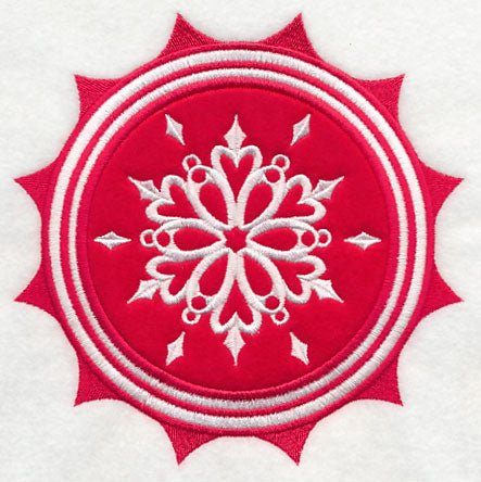 Christmas Snowflake Stamp (Applique)