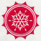 Christmas Snowflake Stamp (Applique)