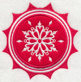Christmas Snowflake Stamp (Applique)