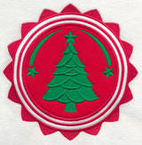 Christmas Tree Stamp (Applique)