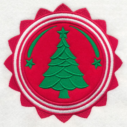 Christmas Tree Stamp (Applique)