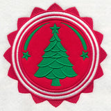 Christmas Tree Stamp (Applique)