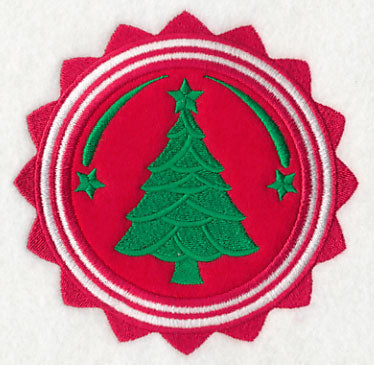 Christmas Tree Stamp (Applique)