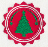 Christmas Tree Stamp (Applique)