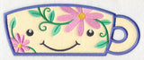 Peeking Teacup (Applique)