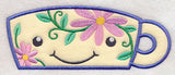 Peeking Teacup (Applique)