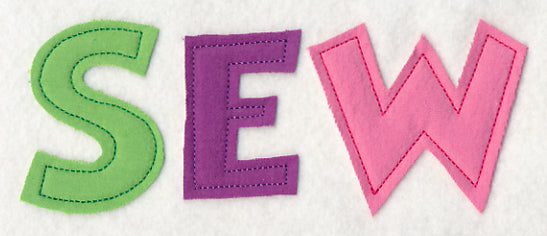 Sew (Crafty Cut Applique)