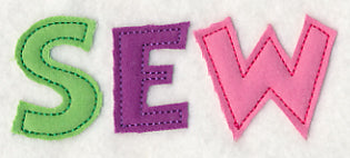 Sew (Crafty Cut Applique)