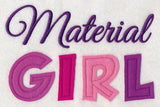 Material Girl (Crafty Cut Applique)
