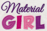 Material Girl (Crafty Cut Applique)
