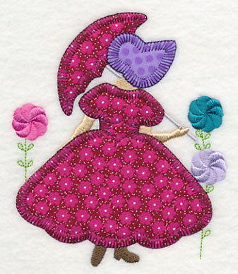 Umbrella Girl (Heirloom Applique)