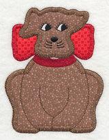 Gingham Dog (Heirloom Applique)
