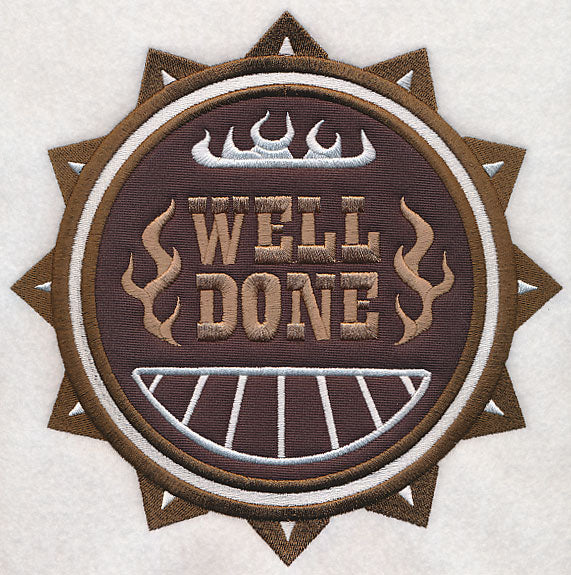 I Like It Well Done (Applique)
