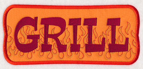 Fiery Grill (Applique)