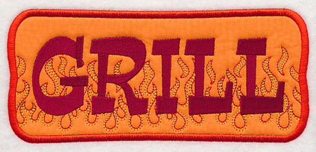 Fiery Grill (Applique)