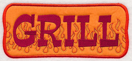 Fiery Grill (Applique)