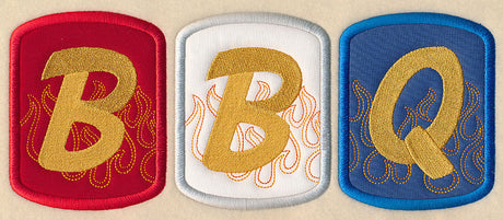 Fiery BBQ (Applique)