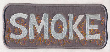 Fiery Smoke (Applique)