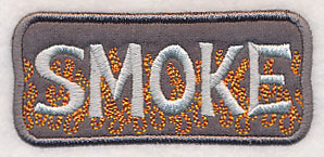 Fiery Smoke (Applique)