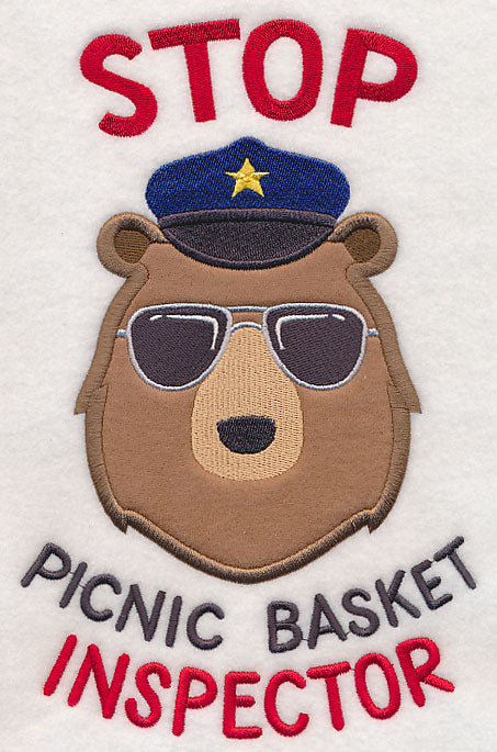 Picnic Basket Inspector (Applique)