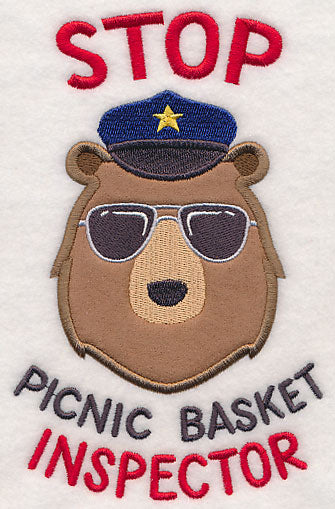 Picnic Basket Inspector (Applique)
