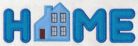 Home with House (Heirloom Applique)
